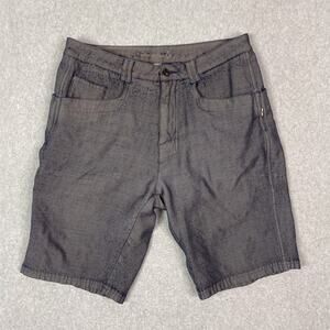 Smartwool Mens 32 Blue Grey Merino Wool Blend Shorts